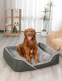 Produktbild von RAIKOU Weiches Hundebett Kuscheliges Plüsch Hundekissen