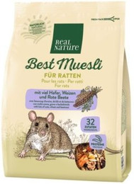 Produktbild von REAL NATURE Best Muesli für Ratten - 500 g