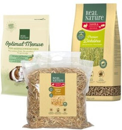 Produktbild von REAL NATURE Meerschweinchen Geschenk-Set 3tlg. 10,5 kg