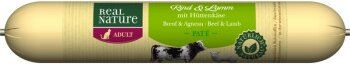 REAL NATURE Original Adult Katzenwurst Rind und Lamm mit Hüttenkäse - 12 x 70 g – Bild 1 von 3
