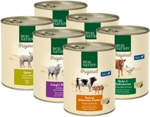 Produktbild von REAL NATURE Original Adult Mixpaket - 6 x 800 g