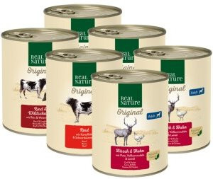 Produktbild von REAL NATURE Original Adult Mixpaket - 6 x 800 g