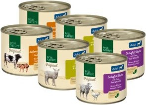 Produktbild von REAL NATURE Original Adult Mixpaket - 6 x 200 g