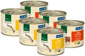 Produktbild von REAL NATURE Original Adult Mixpaket - 6 x 200 g