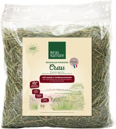 Produktbild von REAL NATURE Wiesenheu regional Crau für Nager und Zwergkaninchen - 1,5 kg