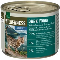 Produktbild von REAL NATURE WILDERNESS Adult Dark Fjord Wildschwein mit Ente und Rentier - 6 x 200 g