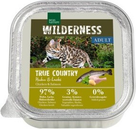 Produktbild von REAL NATURE WILDERNESS Adult Huhn und Lachs - 16 x 100 g