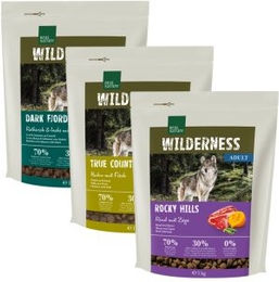 Produktbild von REAL NATURE Wilderness Adult Hundefutter - 3 x 1 kg