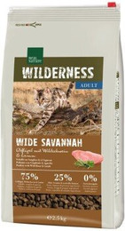 Produktbild von REAL NATURE WILDERNESS Adult Wide Savannah Geflügel mit Wildschwein und Lamm - 2,5 kg