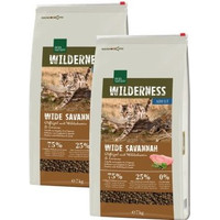Produktbild von REAL NATURE WILDERNESS Adult Wide Savannah Geflügel mit Wildschwein und Lamm - 2 x 7 kg