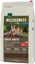 Produktbild von REAL NATURE WILDERNESS Black Earth Adult Rind, Büffel & Huhn - 2,5 kg