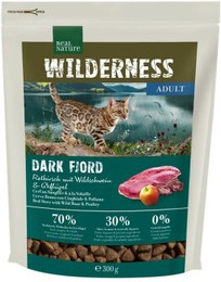 Produktbild von REAL NATURE WILDERNESS Dark Fjord Adult Rothirsch Wildschwein Geflügel - 300 g
