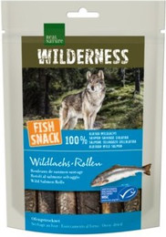 Produktbild von REAL NATURE WILDERNESS Fish Snack Wildlachs-Rollen - 70 g