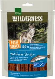 Produktbild von REAL NATURE WILDERNESS Fish Snack Wildlachs-Streifen - 70 g