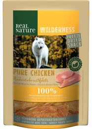 Produktbild von REAL NATURE WILDERNESS Gefriergetrocknete Snacks Pure Chicken - 100 g