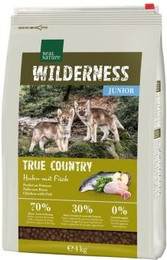 Produktbild von REAL NATURE WILDERNESS Junior True Country Huhn mit Fisch - 4 kg