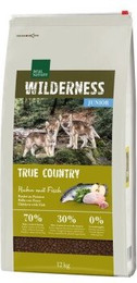Produktbild von REAL NATURE WILDERNESS Junior True Country Huhn mit Fisch - 12 kg
