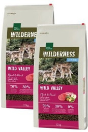 Produktbild von REAL NATURE WILDERNESS Junior Wild Valley Pferd & Rind - 2 x 12 kg