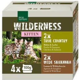 Produktbild von REAL NATURE WILDERNESS Kitten - 4 x 100 g