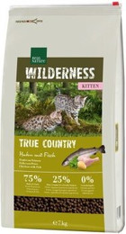 Produktbild von REAL NATURE WILDERNESS Kitten True Country Huhn mit Fisch - 7 kg