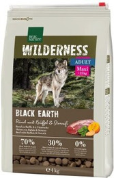Produktbild von REAL NATURE WILDERNESS Maxi Adult Black Earth Rind mit Strauß & Büffel - 4 kg