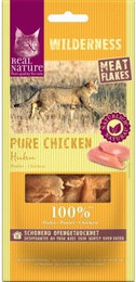 Produktbild von REAL NATURE WILDERNESS Meat Flakes Pure Chicken - 12 x 10 g
