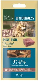Produktbild von REAL NATURE WILDERNESS Meat Flakes Pure Tuna - 12 x 10 g