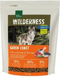 Produktbild von REAL NATURE WILDERNESS Mini Adult Green Coast Ente mit Lachs & Shrimps - 1 kg