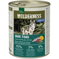 Produktbild von REAL NATURE WILDERNESS Nassfutter für Hunde Adult Dark Fjord Lachs mit Rentier und Ente - 24 x 800 g