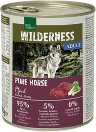 Produktbild von REAL NATURE WILDERNESS Nassfutter für Hunde Adult Pure Horse - 12 x 800 g