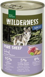 Produktbild von REAL NATURE WILDERNESS Nassfutter für Hunde Adult Pure Sheep Schaf - 6 x 400 g