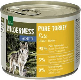REAL NATURE WILDERNESS Nassfutter für Hunde Adult Pure Turkey - 6 x 200 g – Bild 1 von 3
