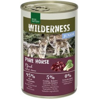 Produktbild von REAL NATURE WILDERNESS Nassfutter für Hunde Junior Pure Horse - 24 x 400 g