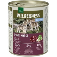 Produktbild von REAL NATURE WILDERNESS Nassfutter für Hunde Junior Pure Horse - 24 x 800 g