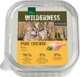 Produktbild von REAL NATURE WILDERNESS Nassfutter Katze, Senior, Huhn 100 g