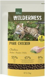 Produktbild von REAL NATURE WILDERNESS Trockenfutter Hund, Senior, Pure Chicken 2,5 kg