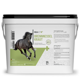 Produktbild von ReaVET Brennnesselkraut für Pferde - 10 l