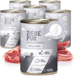 Produktbild von REAVET Hunde Nassfutter - Ziege PUR