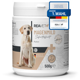 Produktbild von ReaVET Magenmild Pulver für Hunde - 500 g