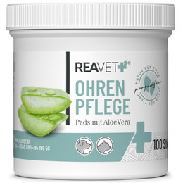 Produktbild von ReaVET Ohrenpflege Pads für Hunde und Katzen