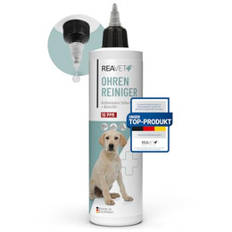Produktbild von ReaVET Ohrenreiniger für Hunde, Katzen und Pferde - 250 ml