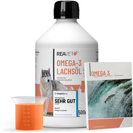 Produktbild von ReaVET Omega-3 Lachsöl - 500 ml