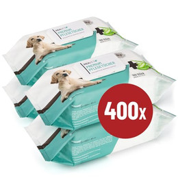 Produktbild von ReaVET Pflegetücher Hund & Katze, 400 Stück - 4 x 100 Stk.