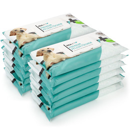 Produktbild von REAVET Premium Pflegetücher mit Aloe Vera für Hunde & Katzen - 12 x 20 Stk.