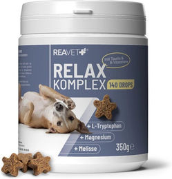 ReaVET Relax Komplex Drops – Natürliche Unterstützung für Gelassenheit (350g | 140 Stück) – Bild 1 von 4