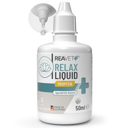ReaVet Relax Liquid Tropfen für Katzen 50ml – Natürliche Unterstützung für Ruhe & Ausgeglichenheit – Bild 1 von 6