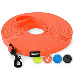 Produktbild von ReaVET Schleppleine für Hunde 15 Meter Neon Orange - 15 m