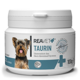 Produktbild von ReaVET Taurin Pulver für Hunde - 100 g