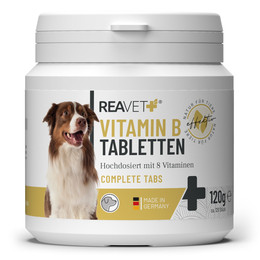 Produktbild von ReaVET Vitamin B Komplex Tabletten für Hunde