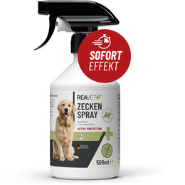 Produktbild von REAVET Zeckenspray für Hunde - 500 ml